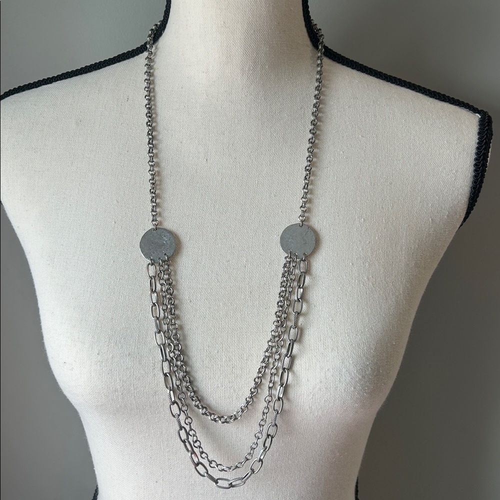 J.Jill Silver-tone Statement Necklace